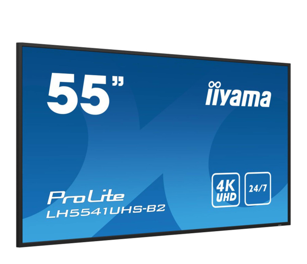 IIYAMA Monitor 54.6 cala ProLite LH5541UHS-B2 24/7 500cd 4K IPS - 1244892 - zdjęcie 6